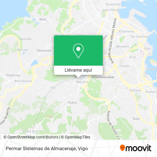 Mapa Permar Sistemas de Almacenaje