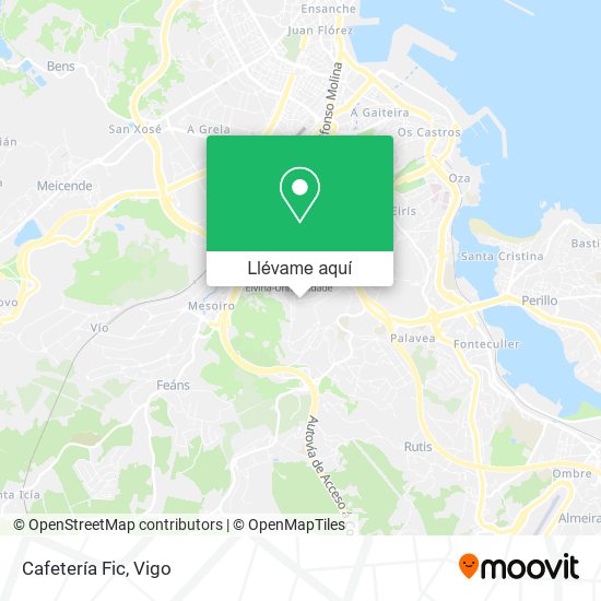 Mapa Cafetería Fic