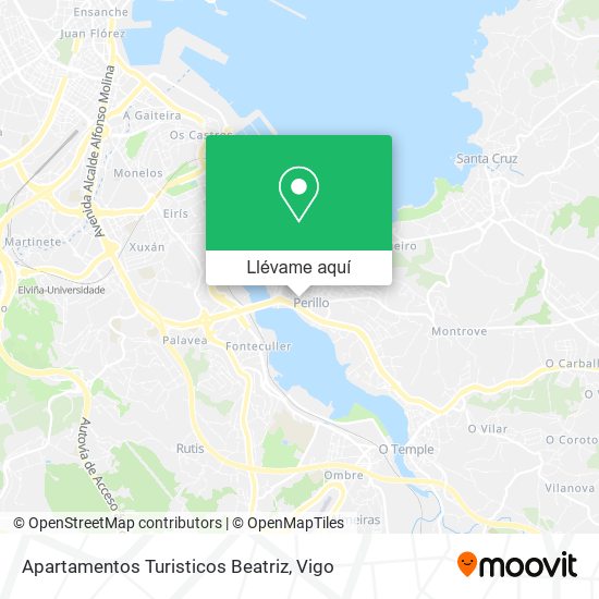 Mapa Apartamentos Turisticos Beatriz