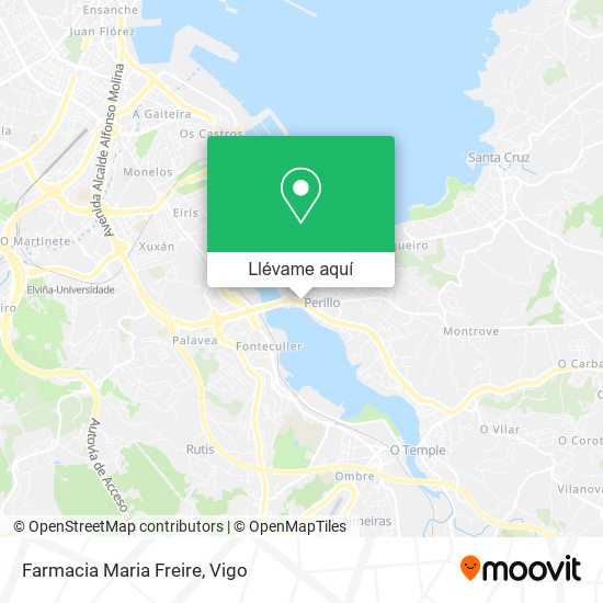 Mapa Farmacia Maria Freire