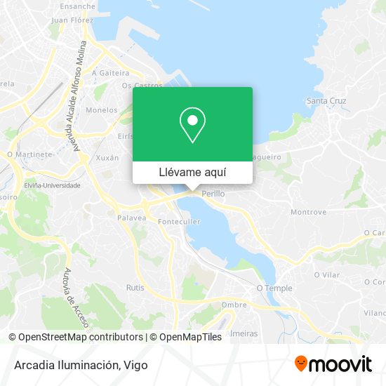 Mapa Arcadia Iluminación