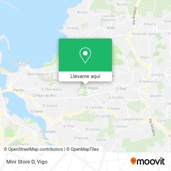 Mapa Mini Store D