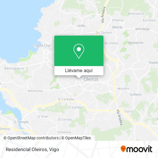 Mapa Residencial Oleiros