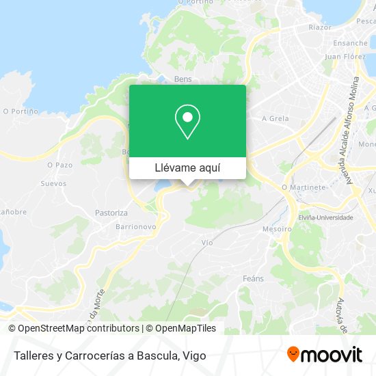 Mapa Talleres y Carrocerías a Bascula