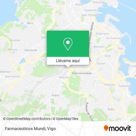 Mapa Farmaceuticos Mundi