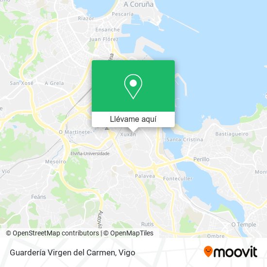 Mapa Guardería Virgen del Carmen