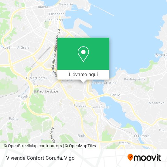 Mapa Vivienda Confort Coruña