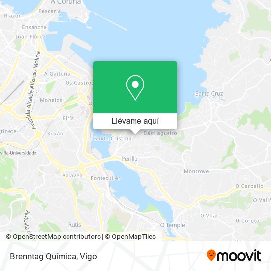 Mapa Brenntag Química
