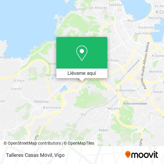 Mapa Talleres Casas Móvil