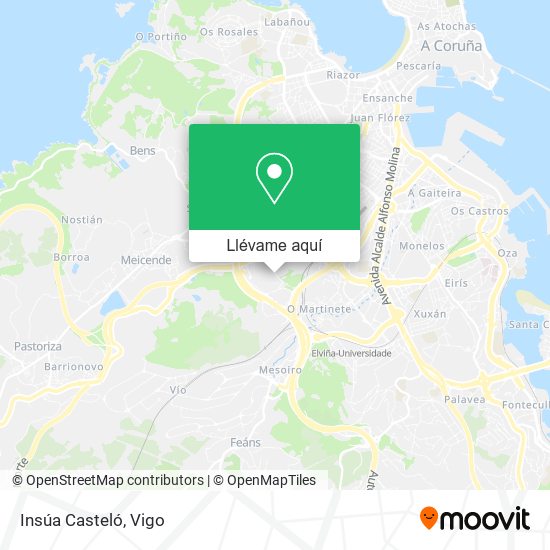 Mapa Insúa Casteló