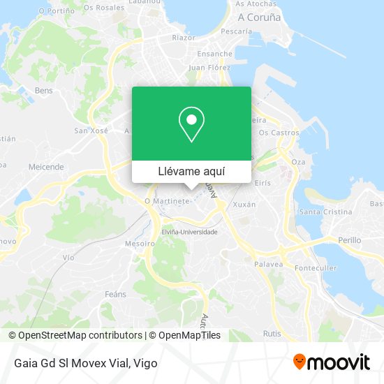 Mapa Gaia Gd Sl Movex Vial