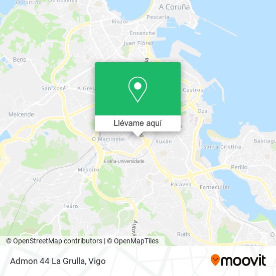 Mapa Admon 44 La Grulla