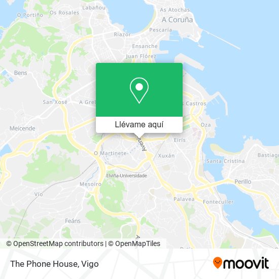 Mapa The Phone House