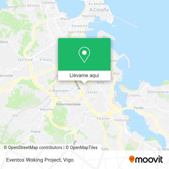 Mapa Eventos Woking Project