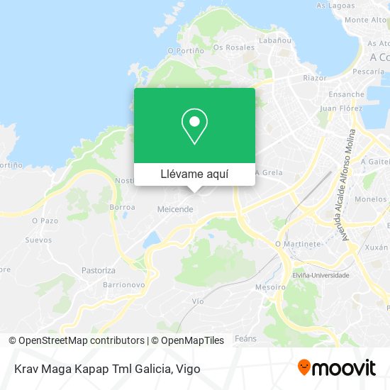 Mapa Krav Maga Kapap Tml Galicia