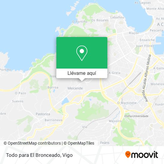 Mapa Todo para El Bronceado