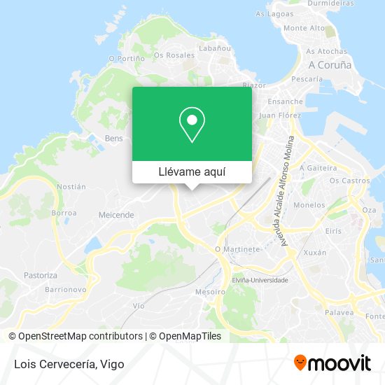 Mapa Lois Cervecería