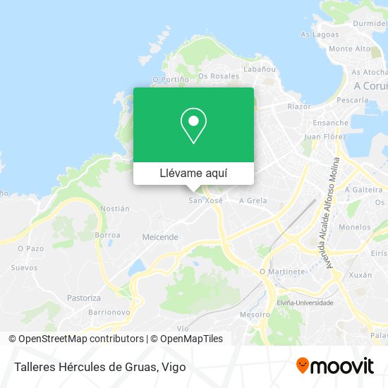 Mapa Talleres Hércules de Gruas