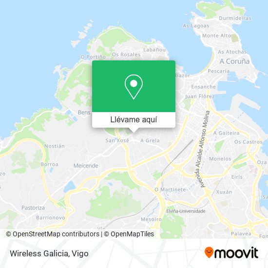 Mapa Wireless Galicia