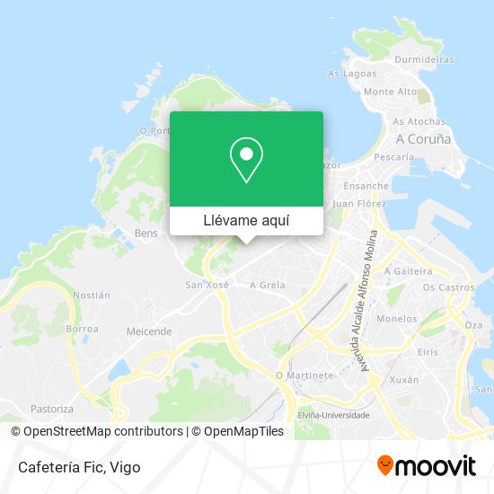 Mapa Cafetería Fic