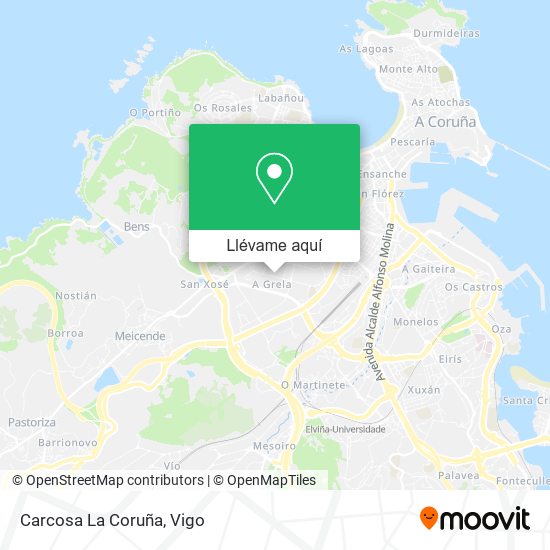 Mapa Carcosa La Coruña