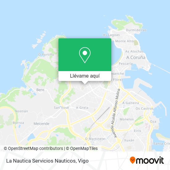 Mapa La Nautica Servicios Nauticos