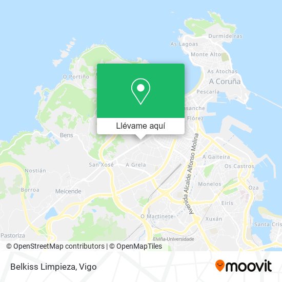 Mapa Belkiss Limpieza