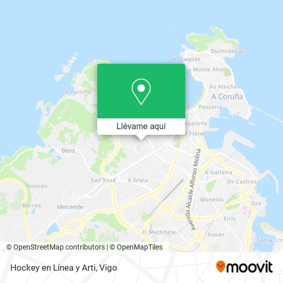 Mapa Hockey en Línea y Arti