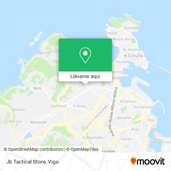 Mapa Jb Tactical Store