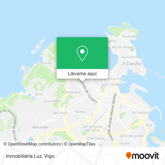 Mapa Inmobiliaria Luz
