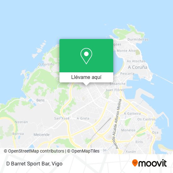 Mapa D Barret Sport Bar