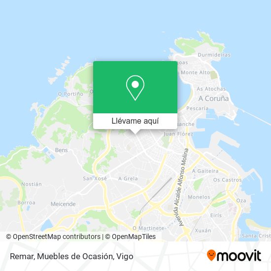 Mapa Remar, Muebles de Ocasión