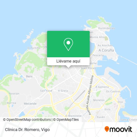 Mapa Clínica Dr. Romero