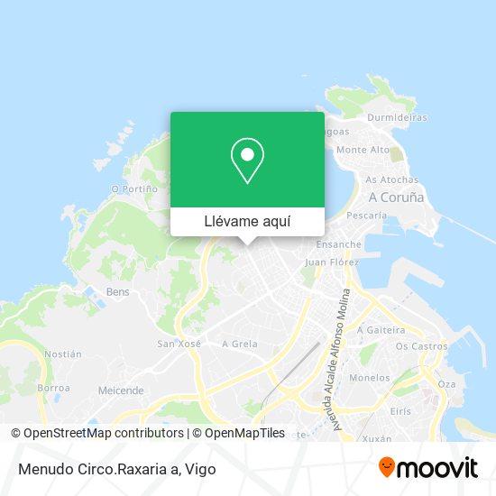 Mapa Menudo Circo.Raxaria a