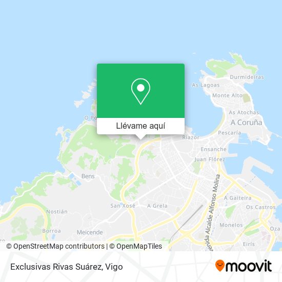 Mapa Exclusivas Rivas Suárez