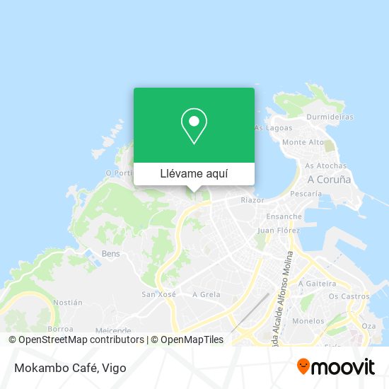 Mapa Mokambo Café