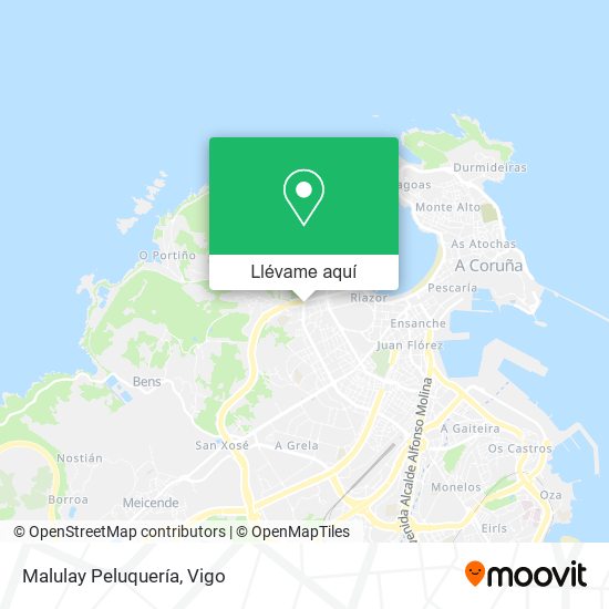 Mapa Malulay Peluquería