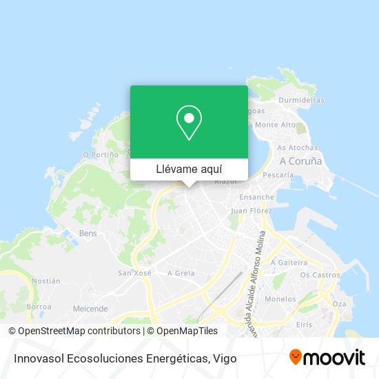 Mapa Innovasol Ecosoluciones Energéticas