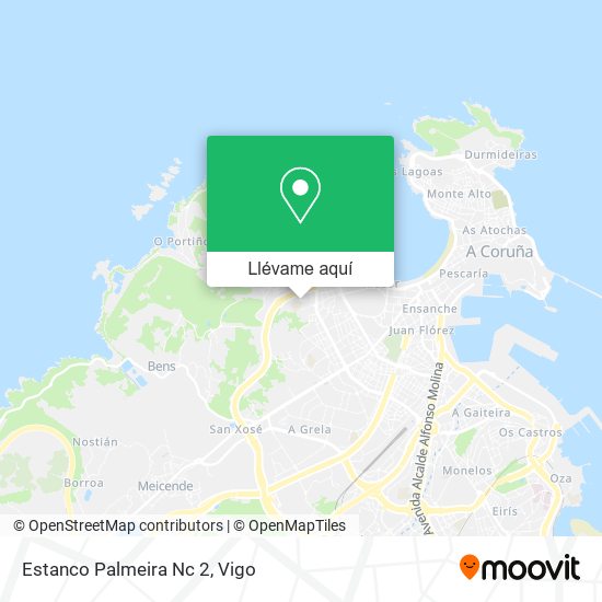 Mapa Estanco Palmeira Nc 2