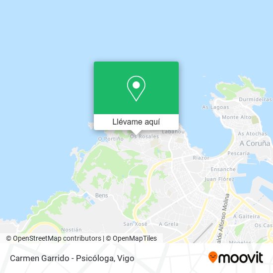 Mapa Carmen Garrido - Psicóloga