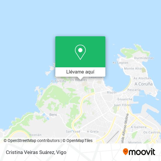 Mapa Cristina Veiras Suárez