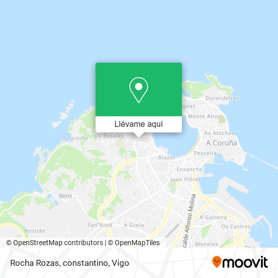 Mapa Rocha Rozas, constantino