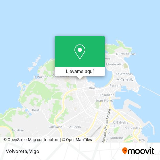 Mapa Volvoreta