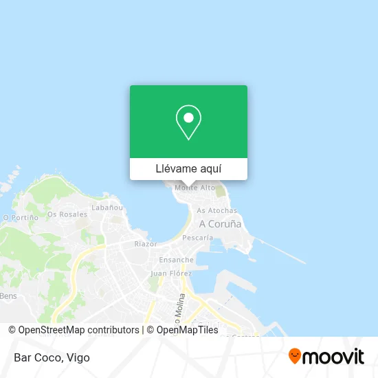 Mapa Bar Coco