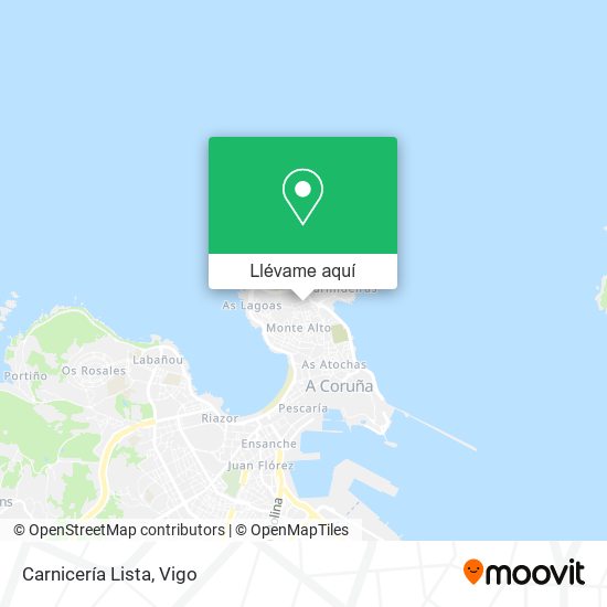 Mapa Carnicería Lista