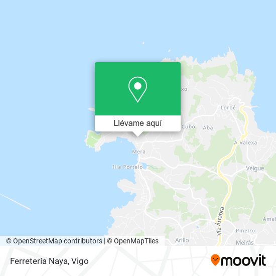 Mapa Ferretería Naya