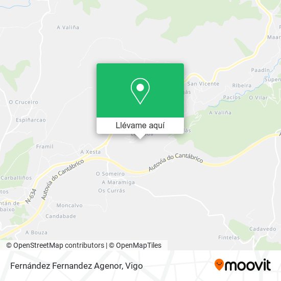 Mapa Fernández Fernandez Agenor