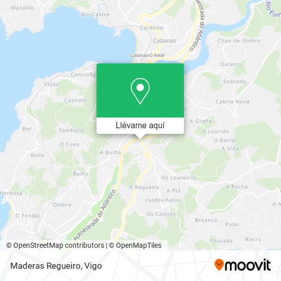 Mapa Maderas Regueiro