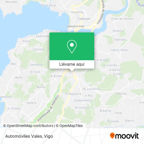 Mapa Automóviles Vales