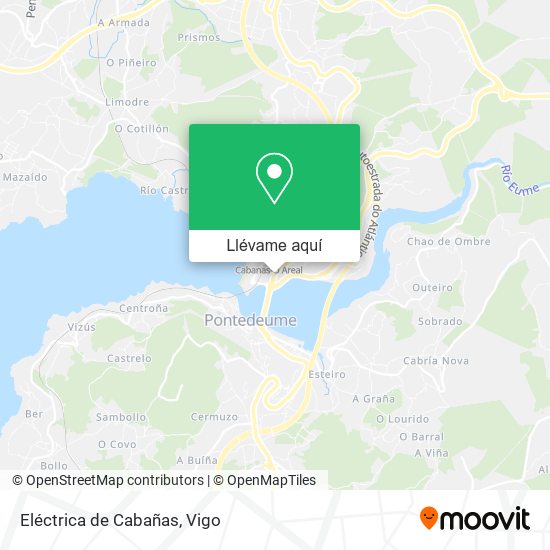 Mapa Eléctrica de Cabañas